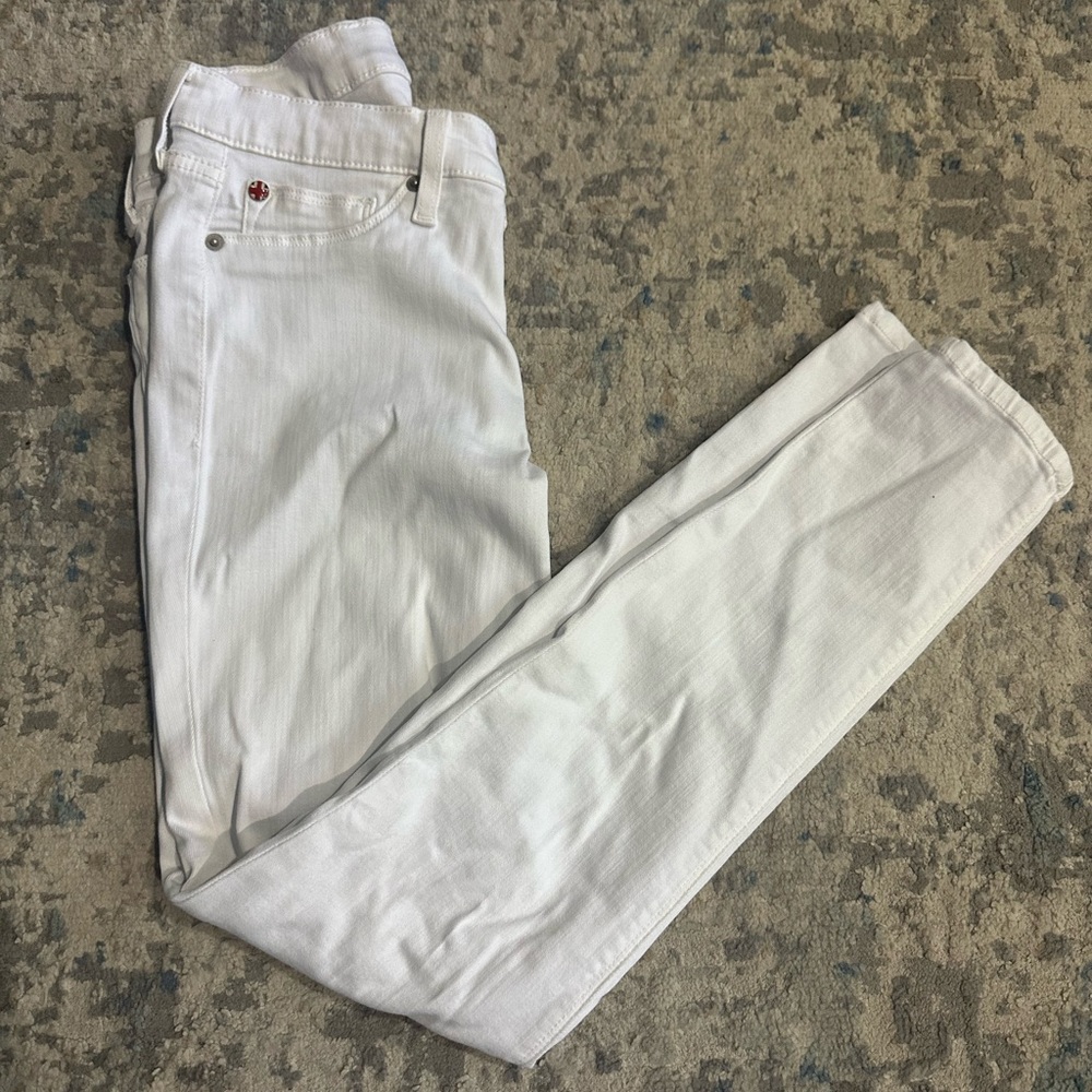 White Hudson Skinny Jeans - Picture 3 of 6